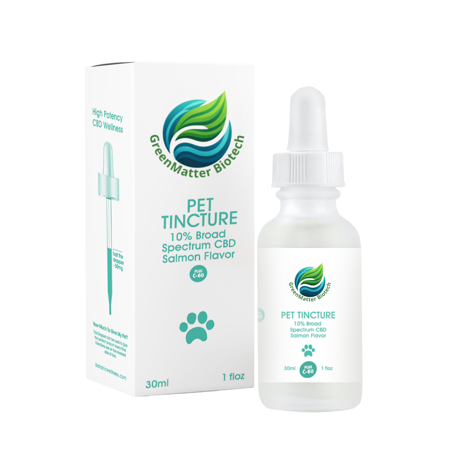 CBD + ESS60 Pet Tincture 30ml